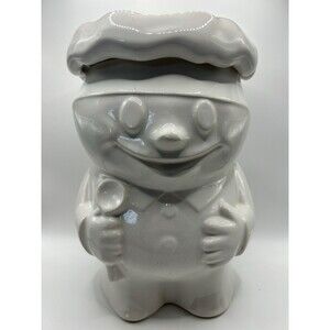 Vintage McCoy Pillsbury Doughboy "Bobby the Baker" Ceramic Cookie Jar